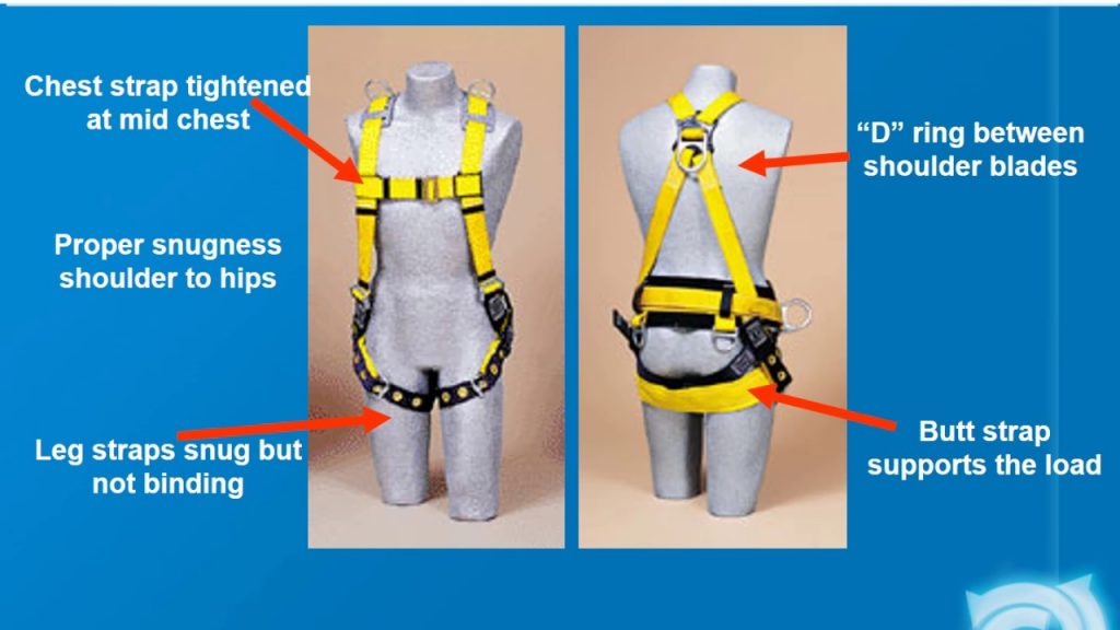 safety harness fitment