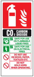 Fire safety know your fire extinguishers - Carbon Dioxide