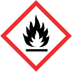 Hazardous substances labels and pictograms - Flammable