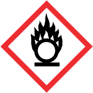 Hazardous substances labels and pictograms - Oxidising