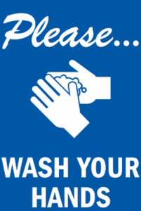 please wash your hands